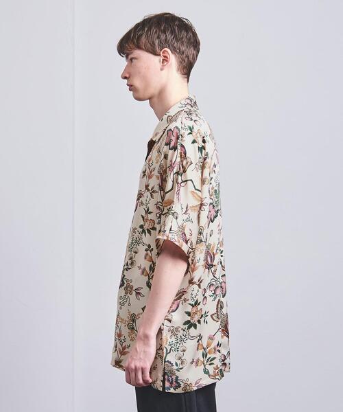 VALET/バレット（バレット）の「＜VALET（バレット）＞ オープンカラー プリントシャツ（シャツ/ブラウス・メンズ・ベージュ・MEDIUM/LARGE）」の2枚目の写真