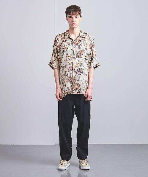 VALET/バレット（バレット）の「＜VALET（バレット）＞ オープンカラー プリントシャツ（シャツ/ブラウス・メンズ・ベージュ・MEDIUM/LARGE）」の4枚目の写真