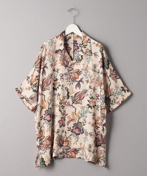 VALET/バレット（バレット）の「＜VALET（バレット）＞ オープンカラー プリントシャツ（シャツ/ブラウス・メンズ・ベージュ・MEDIUM/LARGE）」の5枚目の写真