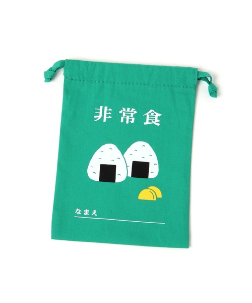 niko and...（ニコアンド）の「【ニューレトロ】巾着袋(小)（ポーチ・レディース・ホワイト/レッド/グリーン・0）」の4枚目の写真