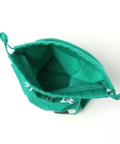niko and...（ニコアンド）の「【ニューレトロ】巾着袋(小)（ポーチ・レディース・ホワイト/レッド/グリーン・0）」の6枚目の写真