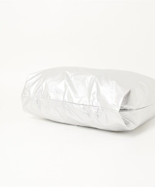 BAGGU(バグー)の「BAGGU/バグゥ メタリックスタンダード(エコバッグ/サブバッグ・レディース・シルバー/ゴールド・FREE)」の3枚目の写真