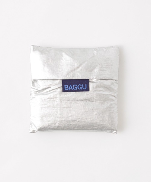 BAGGU(バグー)の「BAGGU/バグゥ メタリックスタンダード(エコバッグ/サブバッグ・レディース・シルバー/ゴールド・FREE)」の14枚目の写真