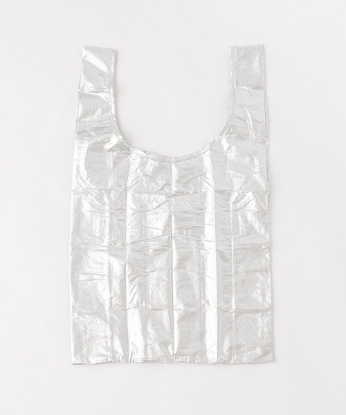 BAGGU(バグー)の「BAGGU/バグゥ メタリックスタンダード(エコバッグ/サブバッグ・レディース・シルバー/ゴールド・FREE)」の9枚目の写真