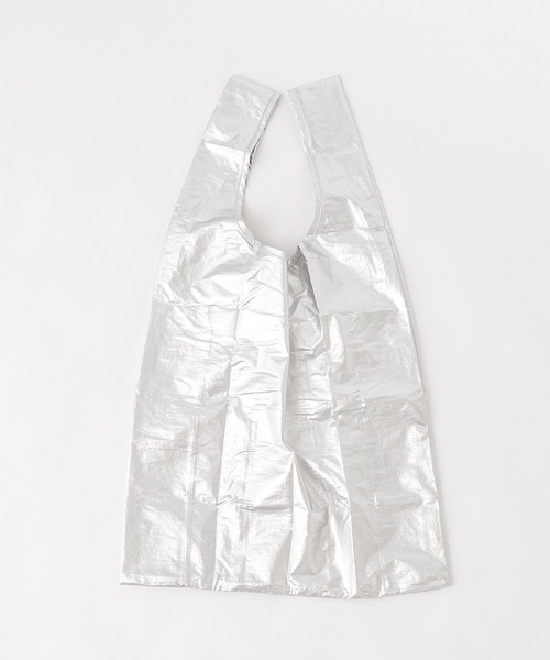 BAGGU(バグー)の「BAGGU/バグゥ メタリックスタンダード(エコバッグ/サブバッグ・レディース・シルバー/ゴールド・FREE)」の10枚目の写真