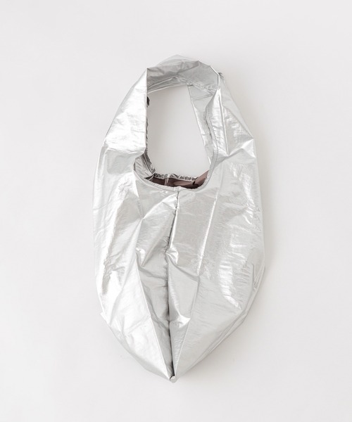 BAGGU(バグー)の「BAGGU/バグゥ メタリックスタンダード(エコバッグ/サブバッグ・レディース・シルバー/ゴールド・FREE)」の11枚目の写真