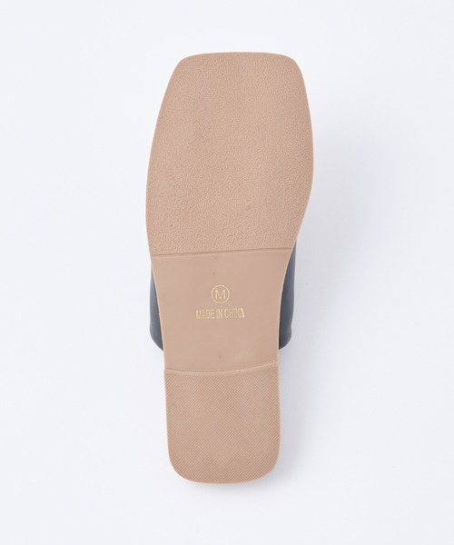 COLONY 2139（コロニートゥーワンスリーナイン）の「ステッチサンダル（サンダル・レディース・ブラック/アイボリー・22.5cm/23.5cm/24.5cm）」の7枚目の写真