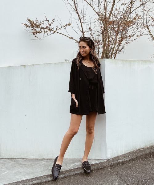 esutoreja（エストレジャ）の「ショートジャケット3点セットアップ（セットアップ・レディース・ブラック/ピンク/ブルー・FREE）」の17枚目の写真