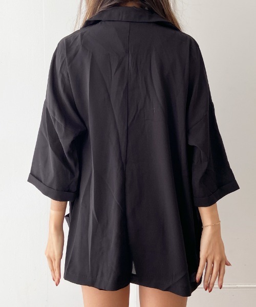 esutoreja（エストレジャ）の「ショートジャケット3点セットアップ（セットアップ・レディース・ブラック/ピンク/ブルー・FREE）」の21枚目の写真