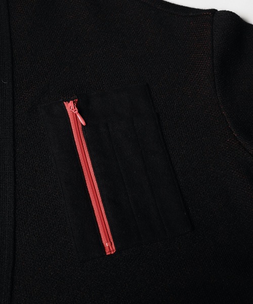 STOF（ストフ）の「【PANTARHEY】FADEOUT KNIT COAT（ノーカラーコート・メンズ・ブラック/ブルー・S/M）」の9枚目の写真