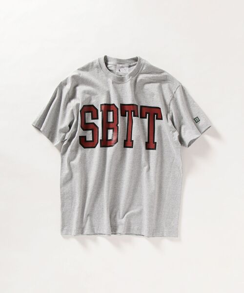 SHIPS any（シップス エニィ）の「SHIPS any: カレッジ プリント 半袖 Tシャツ グレー◇（Tシャツ/カットソー・メンズ・グレー・SMALL/MEDIUM/LARGE/X-LARGE）」の9枚目の写真