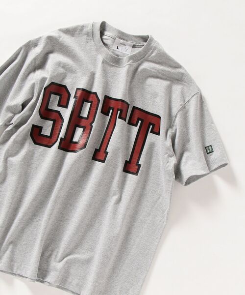 SHIPS any（シップス エニィ）の「SHIPS any: カレッジ プリント 半袖 Tシャツ グレー◇（Tシャツ/カットソー・メンズ・グレー・SMALL/MEDIUM/LARGE/X-LARGE）」の12枚目の写真