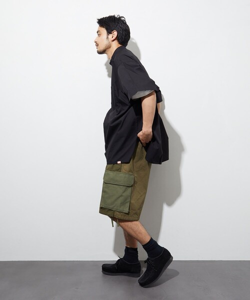 FREAK'S STORE（フリークスストア）の「ユーロミリタリーカーゴショーツ/イージーパンツ/カーゴパンツ（カーゴパンツ・メンズ・ネイビー/モスグリーン/グリーン系その他/ブルー系その他/インディゴブルー・SMALL/MEDIUM/LARGE）」の14枚目の写真