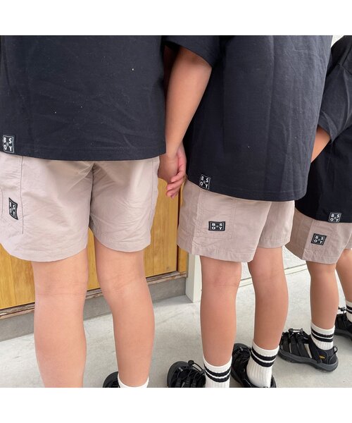 BREEZE by saori（ブリーズバイサオリ）の「WEB限定 ウエストコードハーフパンツ_水陸両用【BREEZE by saori】（その他パンツ・キッズ・イエロー/ブラック/ベージュ・100/90/120/130/140/150/110）」の17枚目の写真