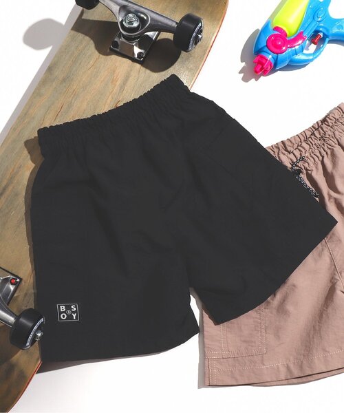 BREEZE by saori（ブリーズバイサオリ）の「WEB限定 ウエストコードハーフパンツ_水陸両用【BREEZE by saori】（その他パンツ・キッズ・イエロー/ブラック/ベージュ・100/90/120/130/140/150/110）」の21枚目の写真