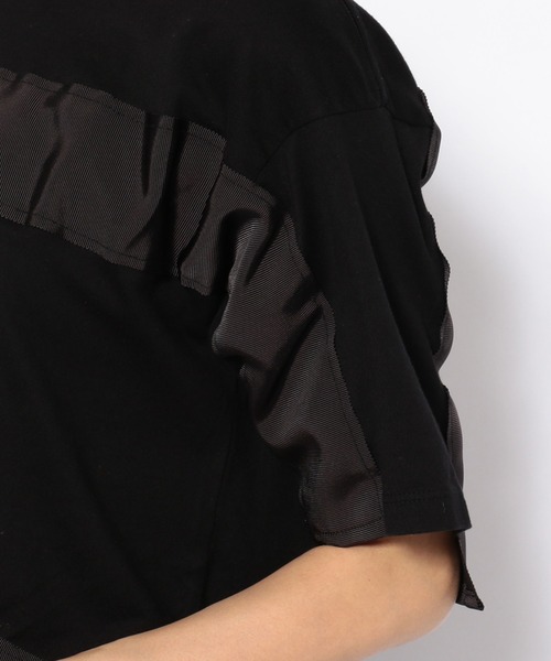 REKISAMI（レキサミ）の「REKISAMI（レキサミ）別注ロゴ切り替えワンピース（ワンピース・レディース・ブラック・1）」の9枚目の写真