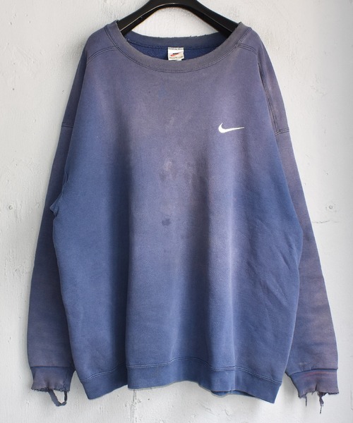 ヴィンテージ古着 Nike ナイキ Swoosh 刺繍 クルーネックスウェット Usa製 スウェット Nike ナイキ のファッション通販 Zozotown