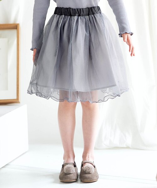 お花レースチュールスカート スカート Apres Les Cours アプレレクール のファッション通販 Zozotown
