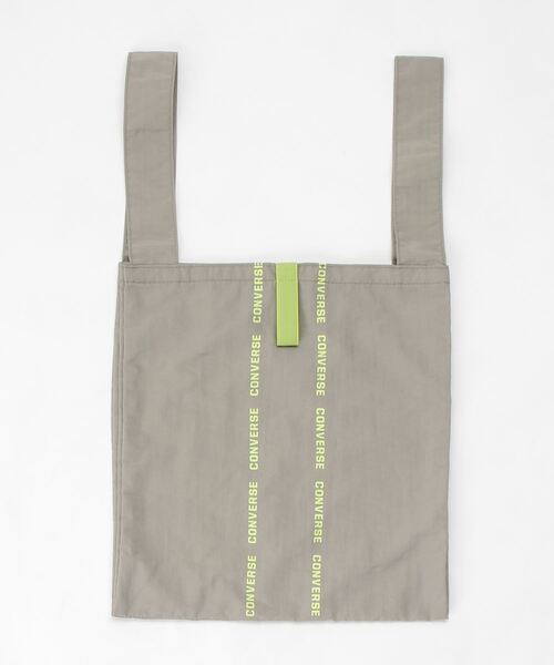 CONVERSE(コンバース)の「【CONVERSE/コンバース】COLOR PARTITION BAG/折りたたみバッグ(エコバッグ/サブバッグ・メンズ・ブラック/グレー/ピンク/ブルー・FREE)」の1枚目の写真