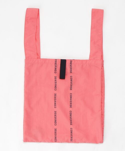 CONVERSE(コンバース)の「【CONVERSE/コンバース】COLOR PARTITION BAG/折りたたみバッグ(エコバッグ/サブバッグ・メンズ・ブラック/グレー/ピンク/ブルー・FREE)」の4枚目の写真