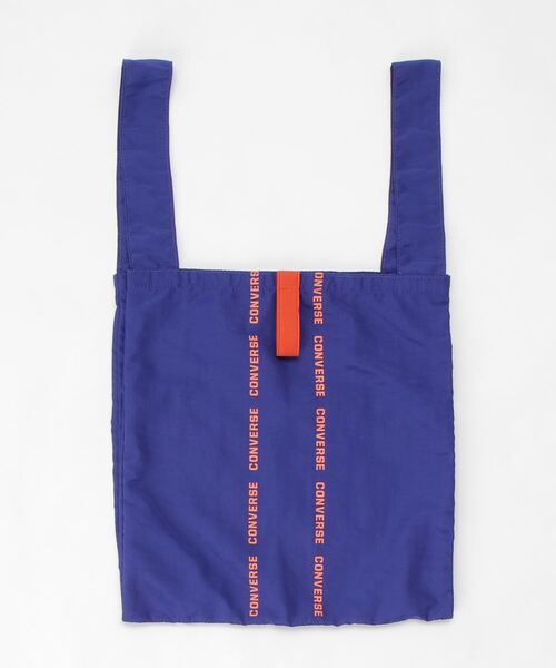 CONVERSE(コンバース)の「【CONVERSE/コンバース】COLOR PARTITION BAG/折りたたみバッグ(エコバッグ/サブバッグ・メンズ・ブラック/グレー/ピンク/ブルー・FREE)」の3枚目の写真