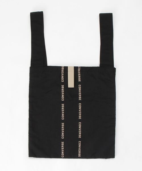 CONVERSE(コンバース)の「【CONVERSE/コンバース】COLOR PARTITION BAG/折りたたみバッグ(エコバッグ/サブバッグ・メンズ・ブラック/グレー/ピンク/ブルー・FREE)」の2枚目の写真