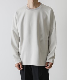 ATTACHMENT | PE/RY DOUBLE CLOTH CREWNECK PULLOVER L/S(Tシャツ/カットソー)