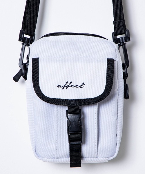 WEGO（ウィゴー）の「WEGO/フラップロゴミニショルダー（ショルダーバッグ・メンズ・ブルー/ブラック/ホワイト・FREE）」の5枚目の写真