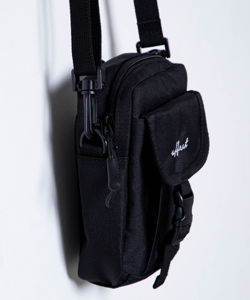 WEGO（ウィゴー）の「WEGO/フラップロゴミニショルダー（ショルダーバッグ・メンズ・ブルー/ブラック/ホワイト・FREE）」の8枚目の写真