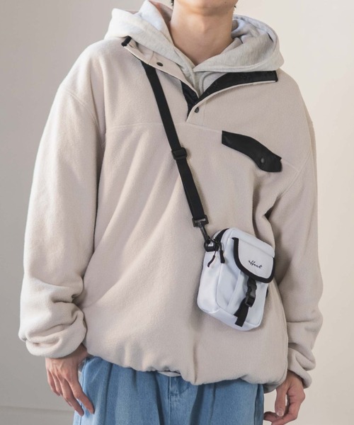 WEGO（ウィゴー）の「WEGO/フラップロゴミニショルダー（ショルダーバッグ・メンズ・ブルー/ブラック/ホワイト・FREE）」の19枚目の写真