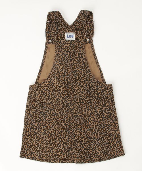 Lee（リー）の「Lee/リー キッズ　ストレッチツイル ジャンパースカート（スカート・キッズ・ゼブラ/レオパード・130/140/150）」の3枚目の写真