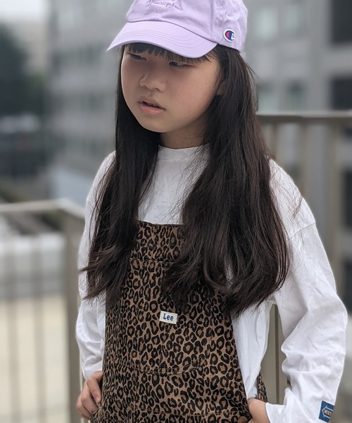 Lee（リー）の「Lee/リー キッズ　ストレッチツイル ジャンパースカート（スカート・キッズ・ゼブラ/レオパード・130/140/150）」の5枚目の写真