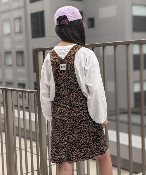 Lee（リー）の「Lee/リー キッズ　ストレッチツイル ジャンパースカート（スカート・キッズ・ゼブラ/レオパード・130/140/150）」の10枚目の写真