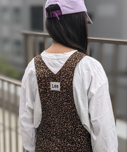 Lee（リー）の「Lee/リー キッズ ストレッチツイル ジャンパースカート