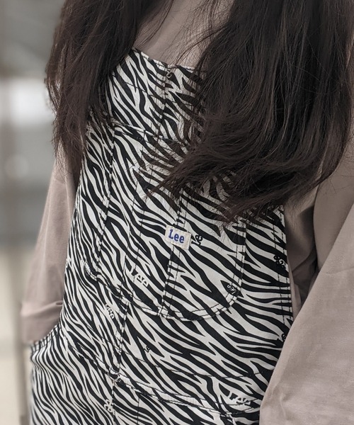 Lee（リー）の「Lee/リー キッズ　ストレッチツイル ジャンパースカート（スカート・キッズ・ゼブラ/レオパード・130/140/150）」の13枚目の写真