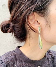 Spick & Span | 【NINA&JULES】ダブルドロップピアス◆(ピアス（両耳用）)