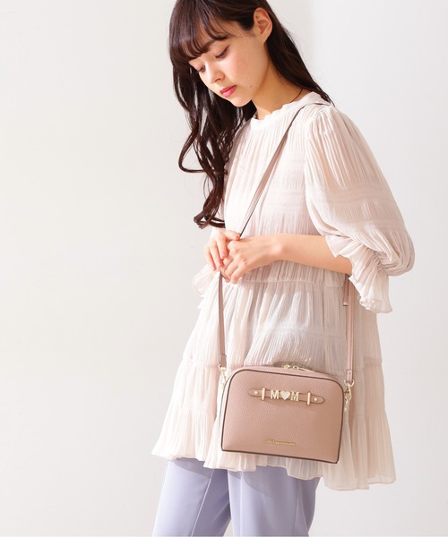 ショルダーバッグ・ポシェット JILLSTUART LOGO COWHIDE CHAIN MINI CROSS BAG BBH3416 ショルダーバッグ・ポシェット JILLSTUART Cowhide Mini Cross