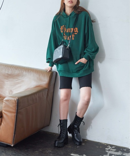 WEGO（ウィゴー）の「WEGO/スクエアボストンショルダーバッグ（ショルダーバッグ・レディース・ライム/オフホワイト/ブラック/ライトブラウン・FREE）」の15枚目の写真