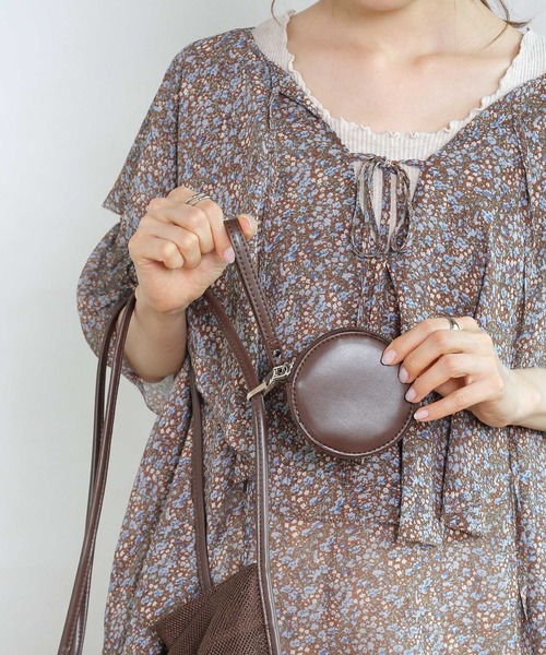 Crisp（クリスプ）の「メッシュトートバッグ（トートバッグ・レディース・ブラック/ブラウン/アイボリー・FREE）」の17枚目の写真