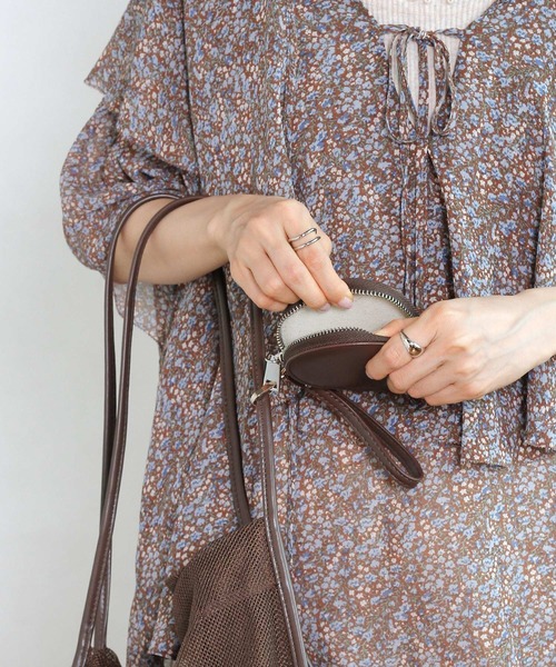 Crisp（クリスプ）の「メッシュトートバッグ（トートバッグ・レディース・ブラック/ブラウン/アイボリー・FREE）」の18枚目の写真