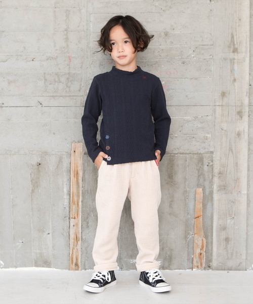 RAGMART（ラグマート）の「ニットコールストレッチパンツ（その他パンツ・キッズ・ブルー/レッド/アイボリー・100cm/110cm/120cm/130cm）」の13枚目の写真