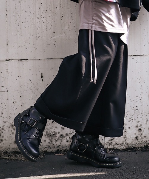 AFYF(エーエフワイエフ)の「【セットアップ対応】AFYF BASICWIDE PANT/ベーシック ワイドパンツ(その他パンツ・メンズ・ブラック/グレー系その他2/グレー系その他・FREE)」の2枚目の写真