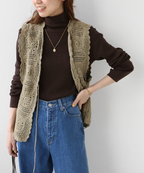 JOURNAL STANDARD relume マクラメ編みフリンジベスト JOURNAL STANDARD relume｜マクラメ編みフリンジベスト