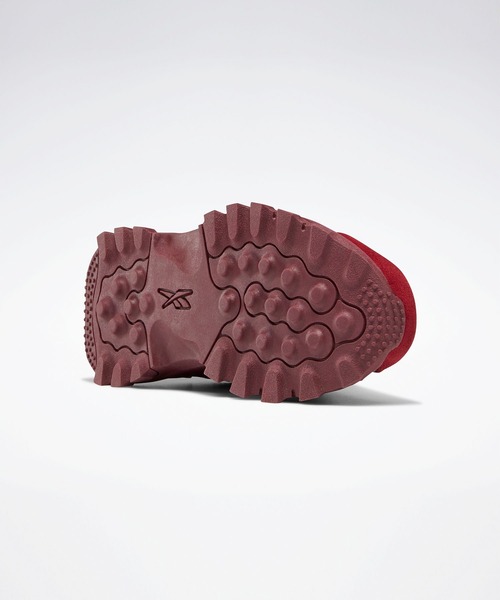 Reebok(リーボック)の「カーディB クラシックレザー / Cardi B Classic Leather(スニーカー・キッズ・ホワイト×ライトグレー/レッド系その他/ピンク系その他・18.0cm/22.0cm/17.0cm/19.0cm/21.0cm/20.0cm)」の5枚目の写真