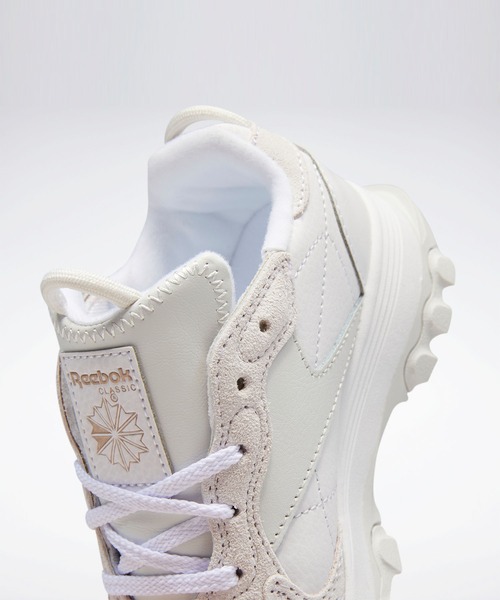 Reebok(リーボック)の「カーディB クラシックレザー / Cardi B Classic Leather(スニーカー・キッズ・ホワイト×ライトグレー/レッド系その他/ピンク系その他・18.0cm/22.0cm/17.0cm/19.0cm/21.0cm/20.0cm)」の21枚目の写真