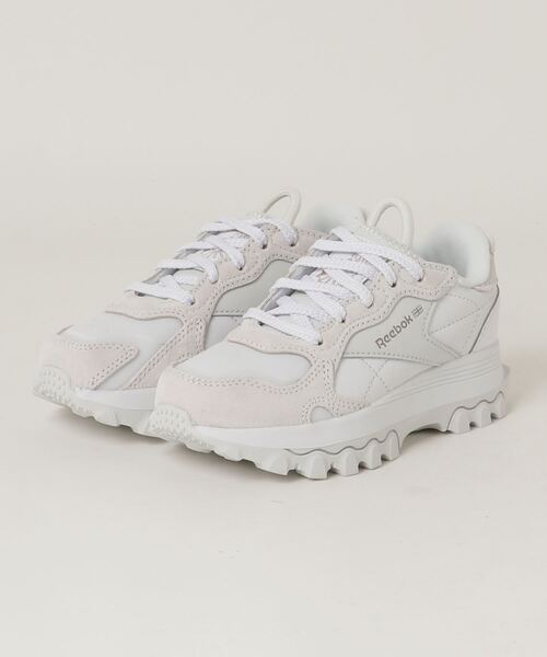 Reebok(リーボック)の「カーディB クラシックレザー / Cardi B Classic Leather(スニーカー・キッズ・ホワイト×ライトグレー/レッド系その他/ピンク系その他・18.0cm/22.0cm/17.0cm/19.0cm/21.0cm/20.0cm)」の14枚目の写真