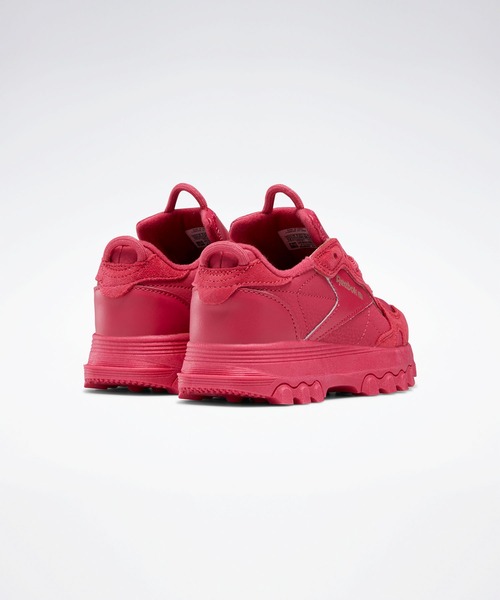 Reebok(リーボック)の「カーディB クラシックレザー / Cardi B Classic Leather(スニーカー・キッズ・ホワイト×ライトグレー/レッド系その他/ピンク系その他・18.0cm/22.0cm/17.0cm/19.0cm/21.0cm/20.0cm)」の9枚目の写真