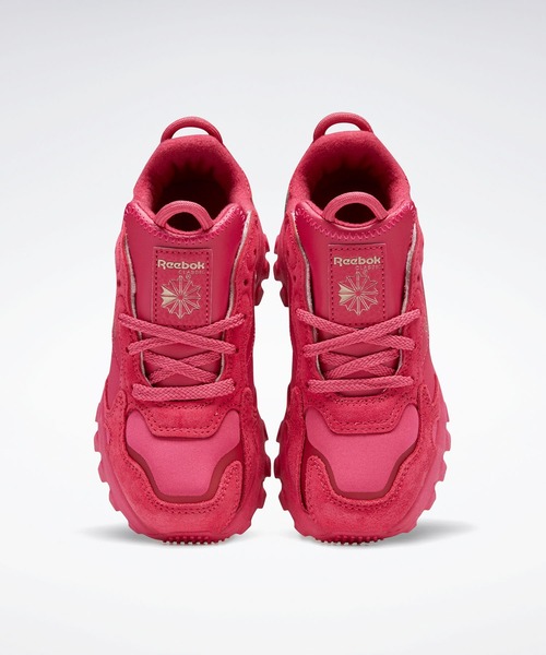 Reebok(リーボック)の「カーディB クラシックレザー / Cardi B Classic Leather(スニーカー・キッズ・ホワイト×ライトグレー/レッド系その他/ピンク系その他・18.0cm/22.0cm/17.0cm/19.0cm/21.0cm/20.0cm)」の10枚目の写真