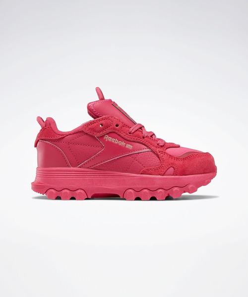 Reebok(リーボック)の「カーディB クラシックレザー / Cardi B Classic Leather(スニーカー・キッズ・ホワイト×ライトグレー/レッド系その他/ピンク系その他・18.0cm/22.0cm/17.0cm/19.0cm/21.0cm/20.0cm)」の8枚目の写真