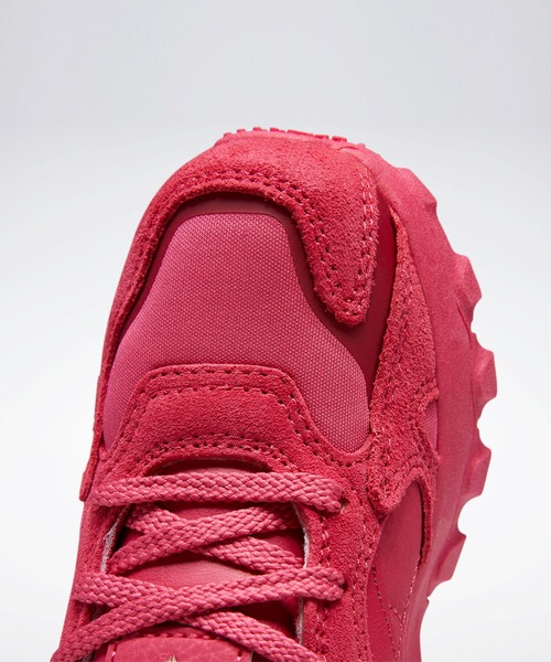 Reebok(リーボック)の「カーディB クラシックレザー / Cardi B Classic Leather(スニーカー・キッズ・ホワイト×ライトグレー/レッド系その他/ピンク系その他・18.0cm/22.0cm/17.0cm/19.0cm/21.0cm/20.0cm)」の12枚目の写真
